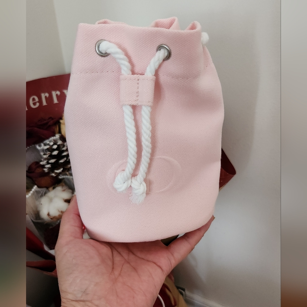 Dior makeup bag Traveling bag Drawstring Bag Pink